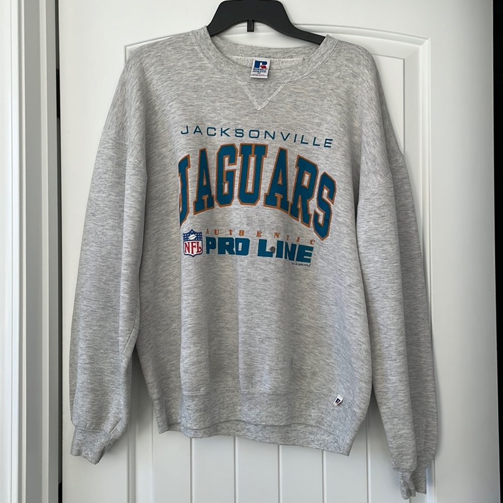 vintage jacksonville jaguars crewneck